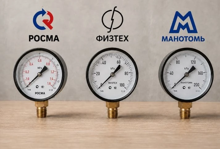 Сравнение российских производителей манометров