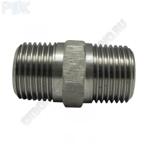 Ниппель Н-К1/2"(Н)-К1/2"(Н)-12Х18Н10Т УТ000020099