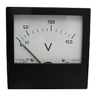 Э365.1-1 В 600 1,5 Вольтметр переменного тока 120х120 УТ000004110