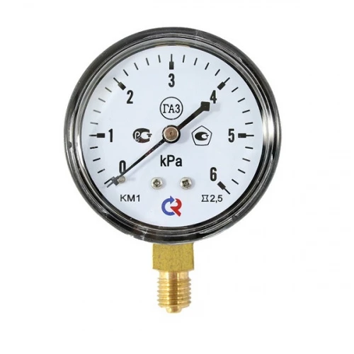 КМ-11Р +40 kPа.М12х1,5.2,5 Напоромер, ф63 УТ000000967