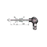 ДТС035-Pt100.А3.160 L=160мм d=8мм УТ000015509