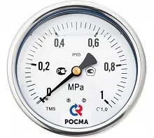 ТМ-521ТЭ.00(0-250)bar.G1/2".150С.1,0  ОШ ГЛИЦЕРИН УТ000018601