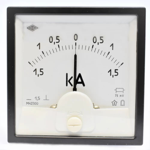 М42300 кА 1,5  кл.1,5 В ОО 80х80мм Килоамперметр постоянного тока  УТ000007663
