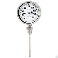 TBiSCh 100 (0...+160)°С B4 6х100мм М20х1,5(Н) Рад. - требуется Гильза УТ000005874
