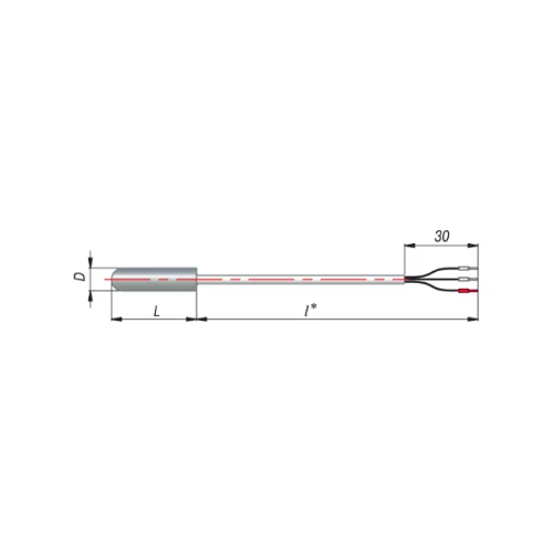 ДТС014-50М.В3.20/2.Ех-Т4 L=20мм, d=5мм, lкаб=2,0м УТ000014855